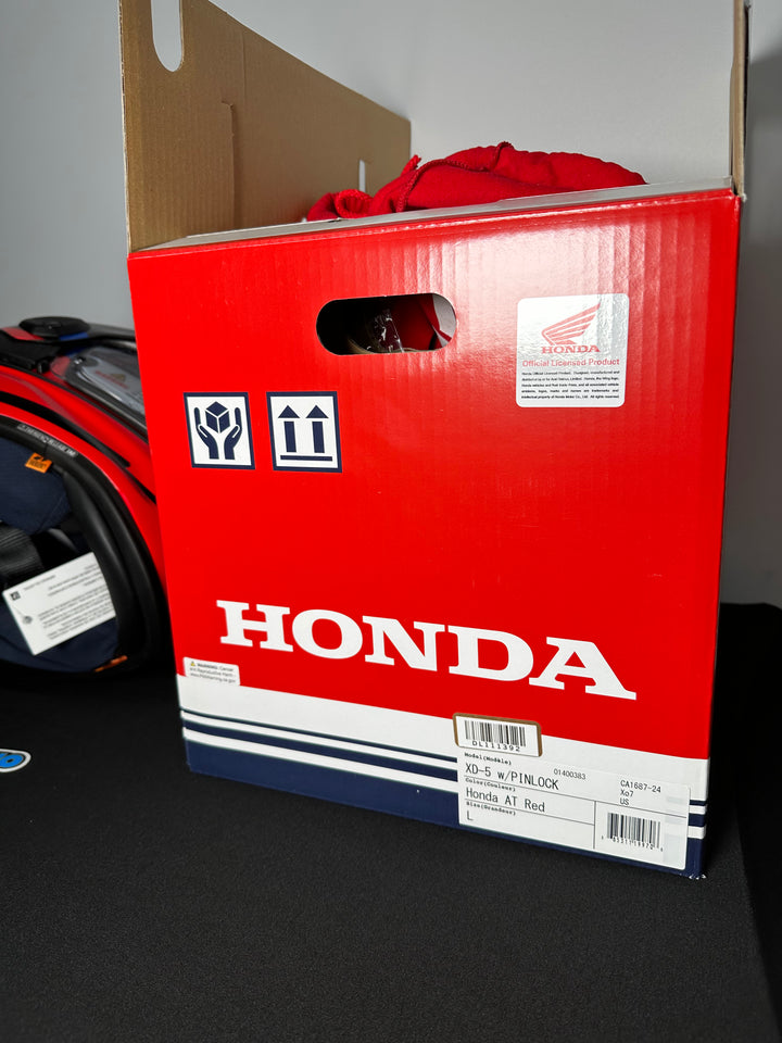 Arai XD-5 Helmet - Africa Twin - Red - Size Large - OPEN BOX