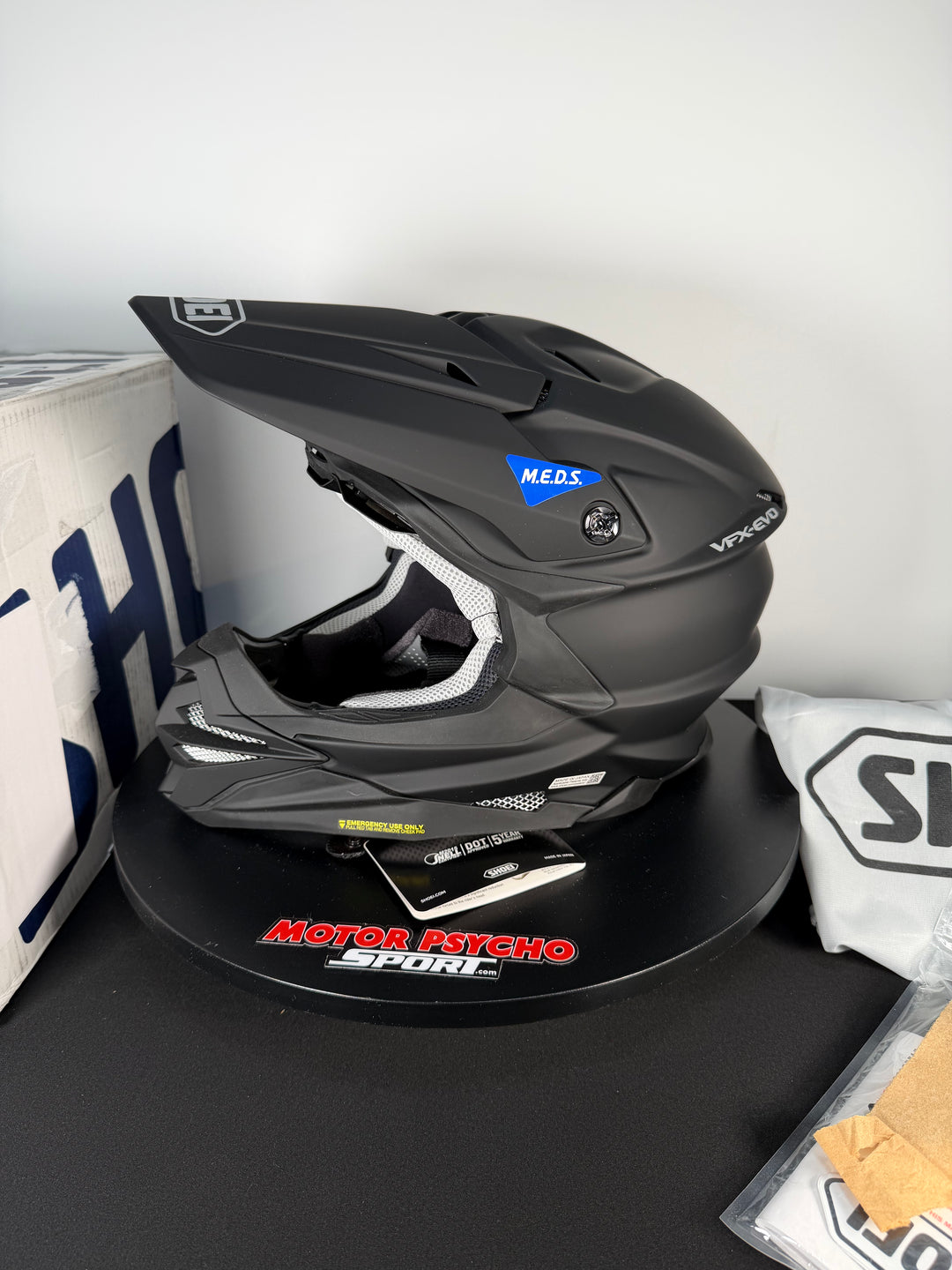 Shoei VFX-EVO Helmet Small Matte Black