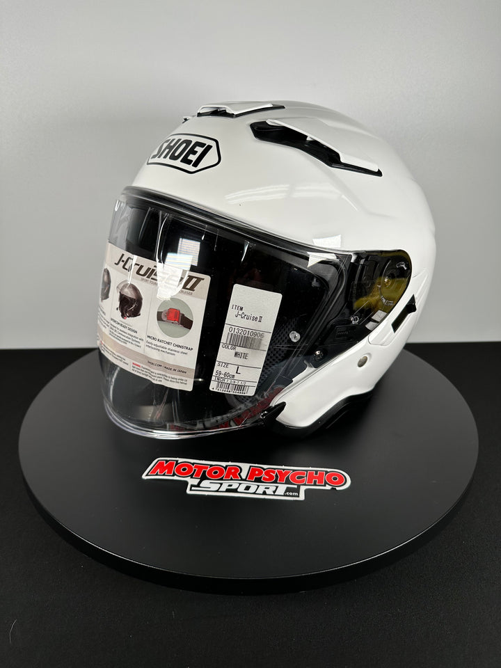 Shoei J-Cruise II Open-Face Helmet - White