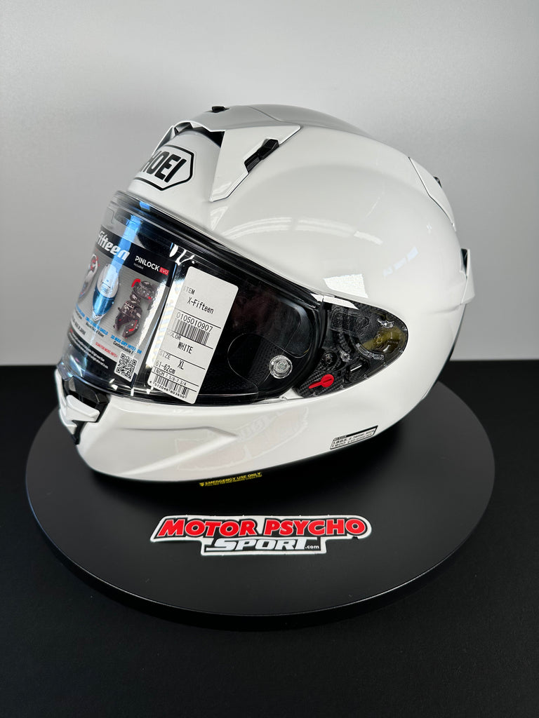 Shoei X-15 Helmet - White - Size XL - USED / OPEN BOX – Motor
