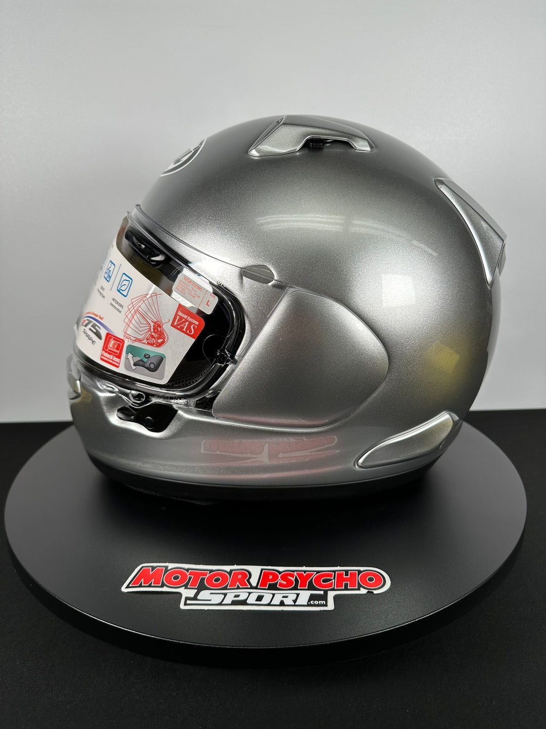 Arai Quantum-X Helmet - Aluminum Silver - Size Large - OPEN BOX