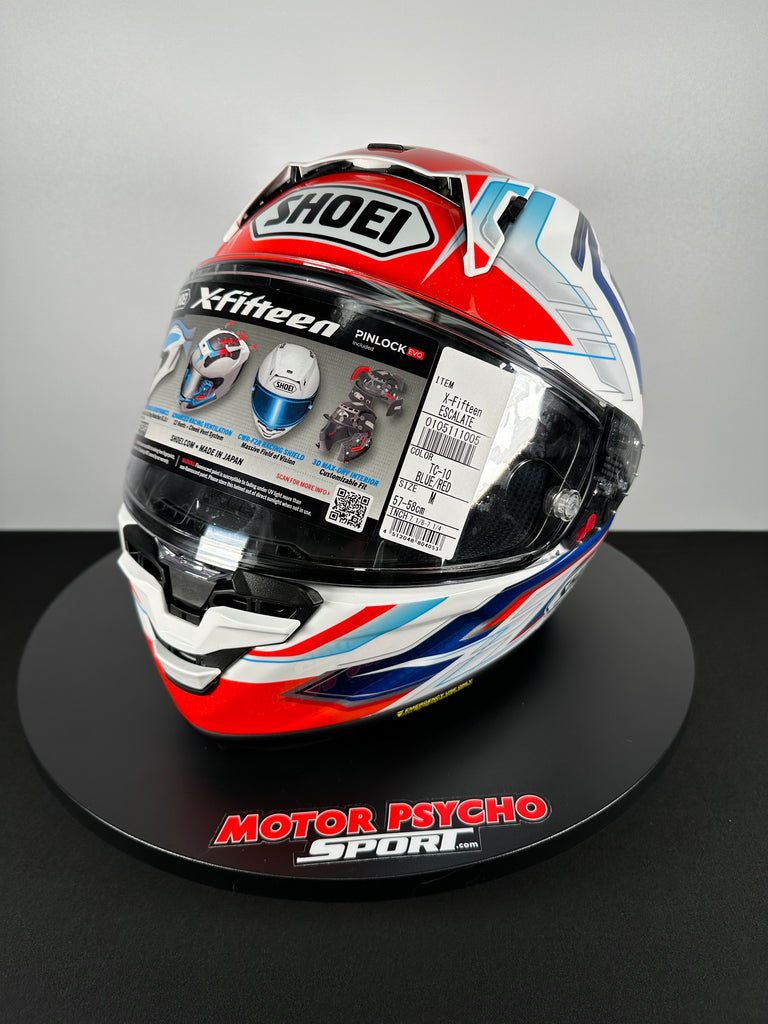 Shoei X-15 Escalate Helmet - TC-10 - Size Medium - USED / OPEN BOX Shoei X-15 Escalate Helmet - TC-10 - Size Medium - USED / OPEN BOX