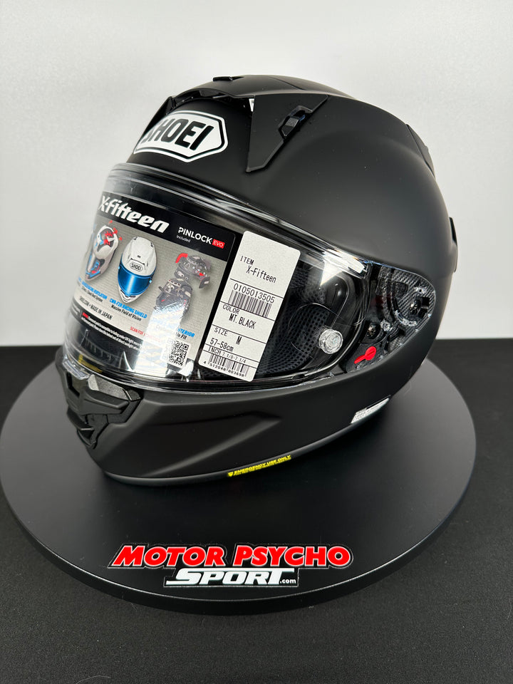 Shoei X-15 Helmet - Matte Black