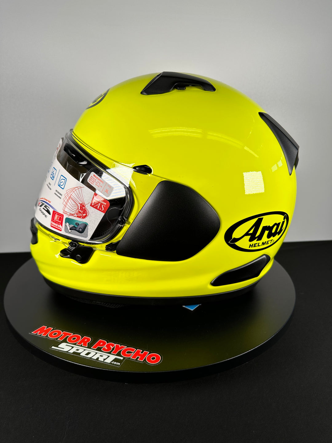 Arai Signet-X Helmet - Fluorescent Yellow - Size XL