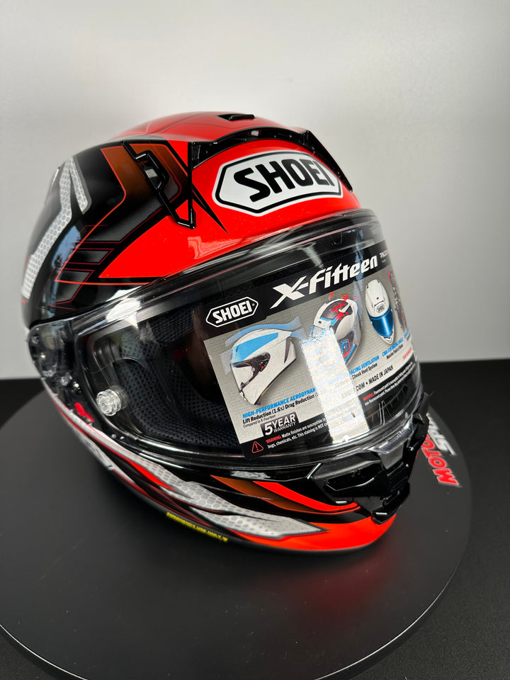 Shoei X-15 Escalate Helmet - TC-1 Red/Black/White