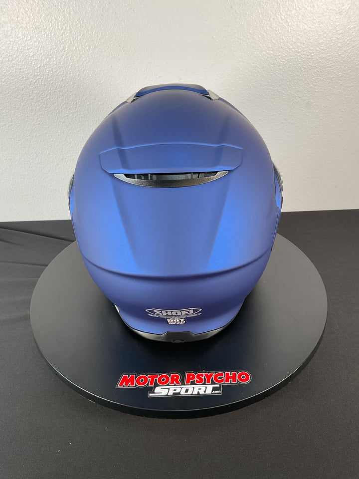 Shoei Neotec 3 Modular Helmet - Matte Blue Metallic - Size Small - USED / OPEN BOX