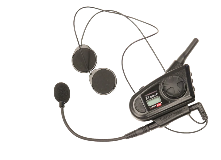 Chatterbox X2 SLIM-P LONG RANGE GMRS/FRS HELMET COMMUNICATOR