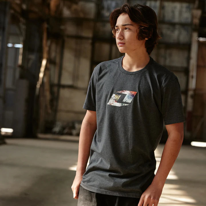 One Industries Graffiti Tee - Charcoal