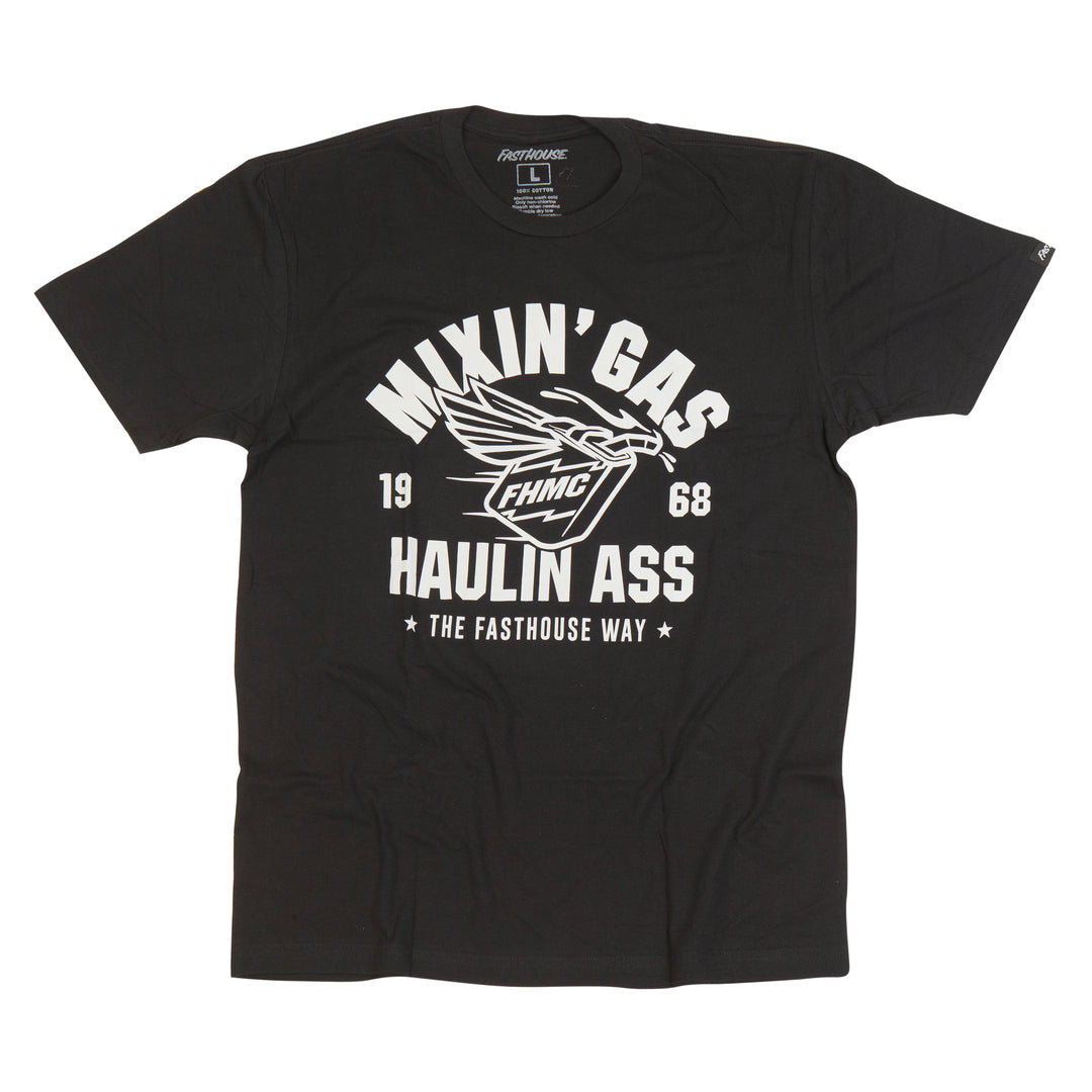 Fasthouse Mixin Gas Tee - Black