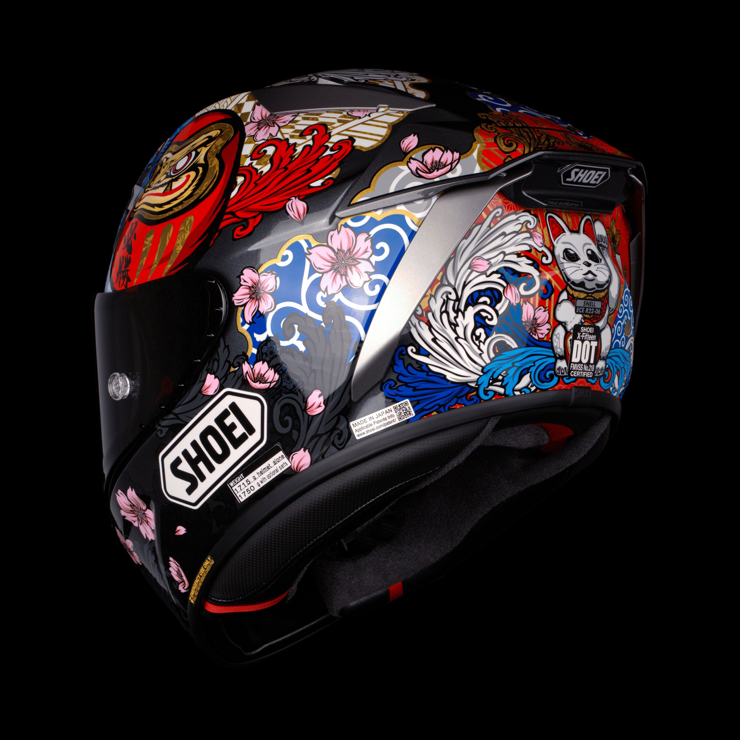 Shoei X-15 Marquez Motegi 5 Helmet - TC-1 – Motor Psycho Sport