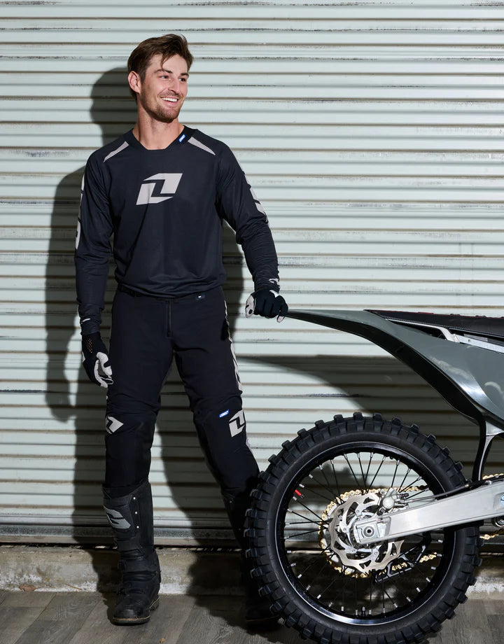 One Industries X-297 YOUTH Jersey - BLACK SMOKE
