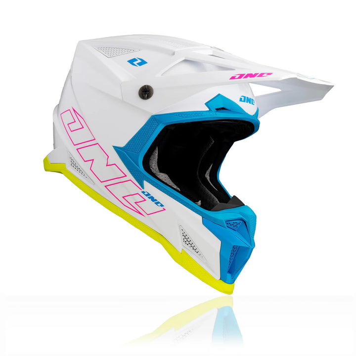 One Industries X-297 HELMET - HORIZON MIAMI WHITE