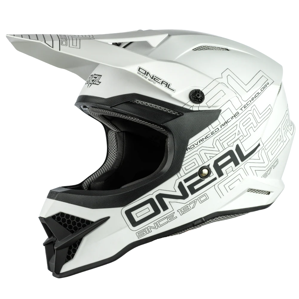 O'Neal 3 SRS Flat 2.0 Helmet White