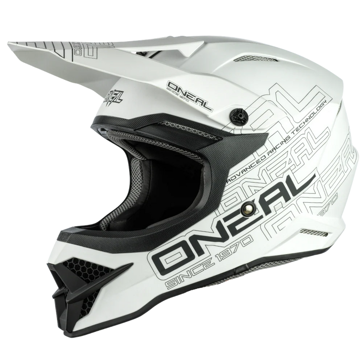 O'Neal 3 SRS Flat 2.0 Helmet White