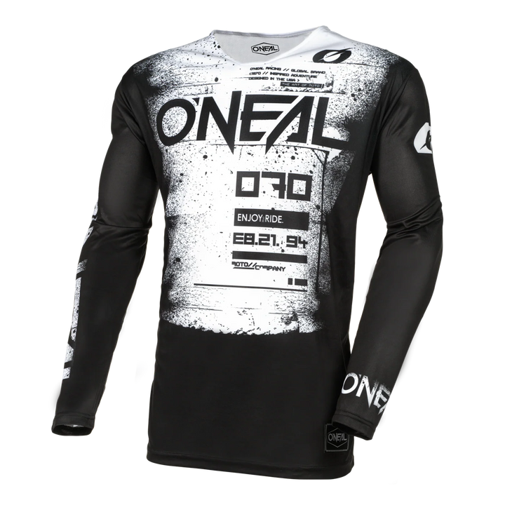 O'Neal  Mayhem Youth Scarz Jersey Black/White