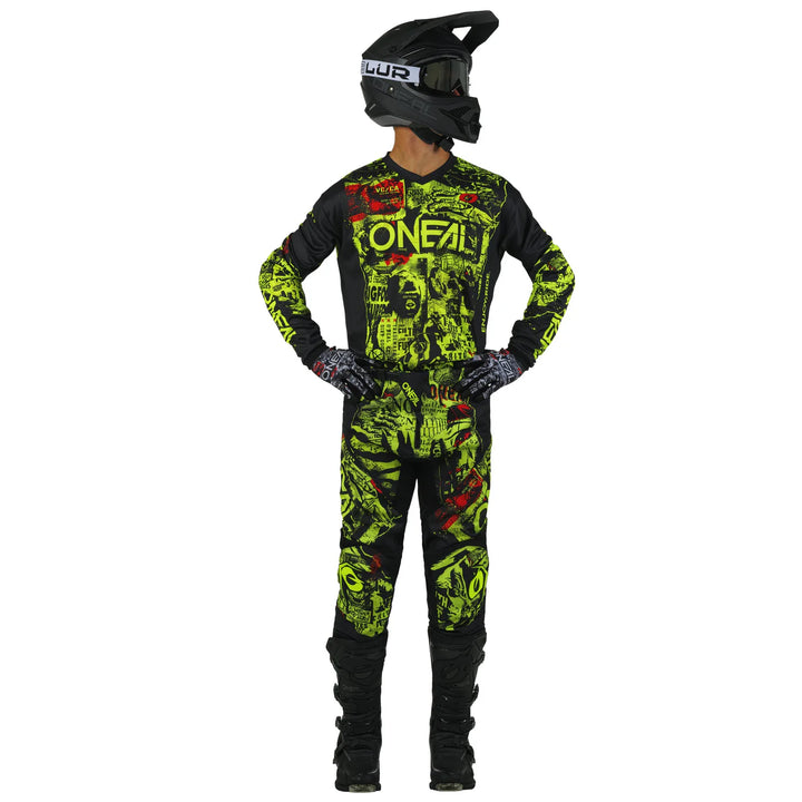 O'Neal Element Attack Jersey Black/Neon
