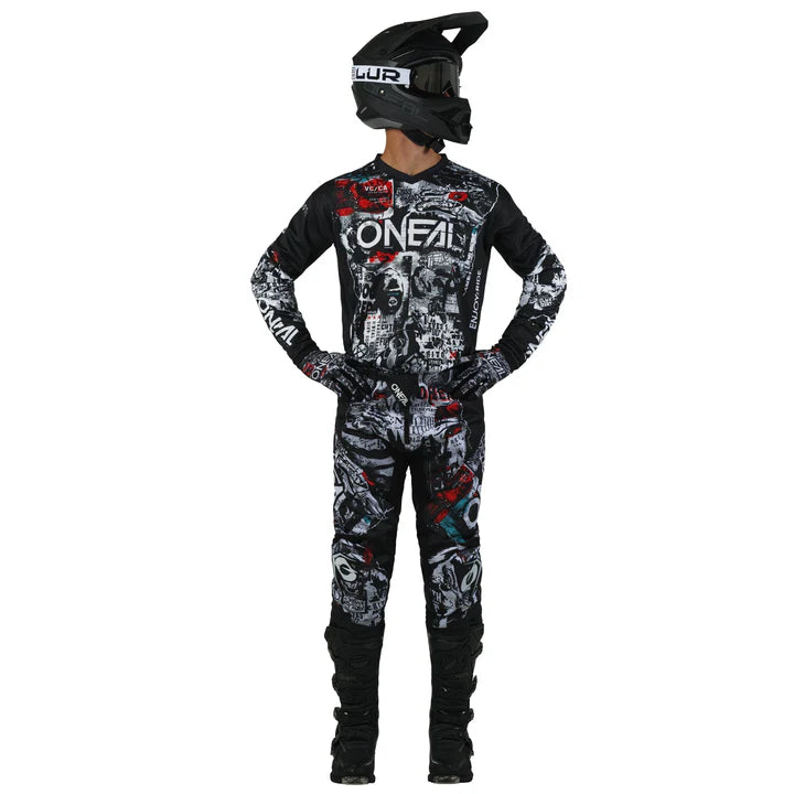 O'Neal Element Attack Jersey Black/White