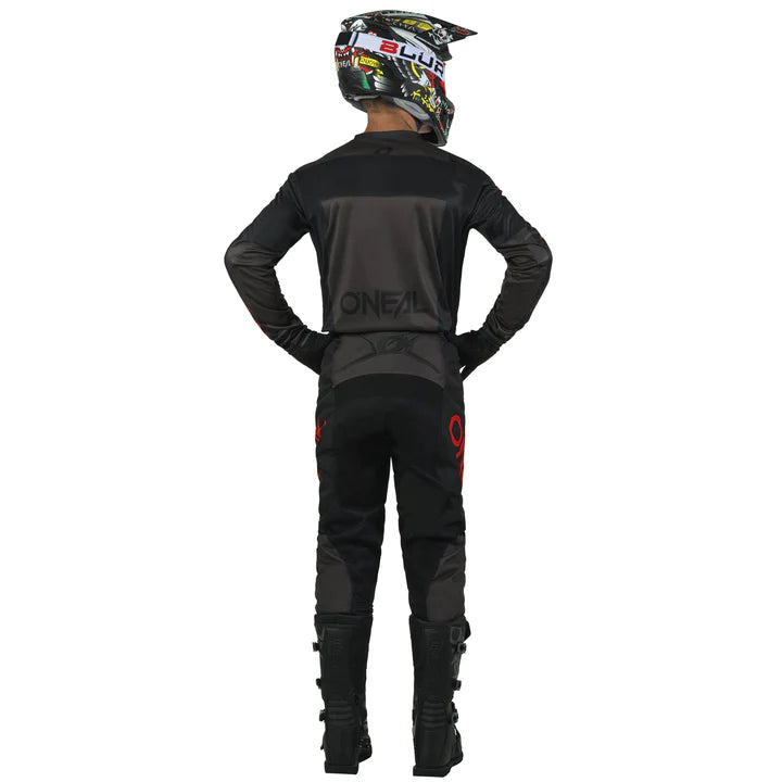 O'Neal Youth Element Racewear Jersey Black/Gray/Red