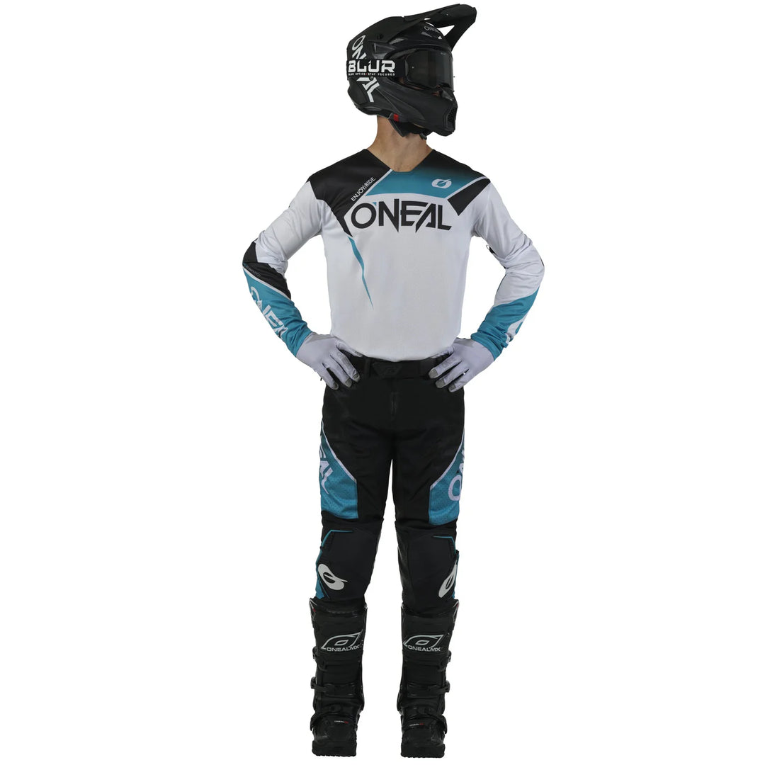 O'Neal Hardwear Air Slam Jersey Black/Teal Jersey