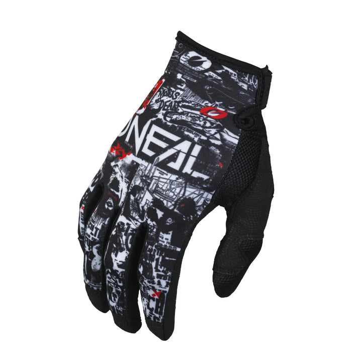O'Neal Mayhem Attack Glove Black/White
