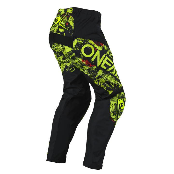 O'Neal Youth Element Attack Pant Black/Neon