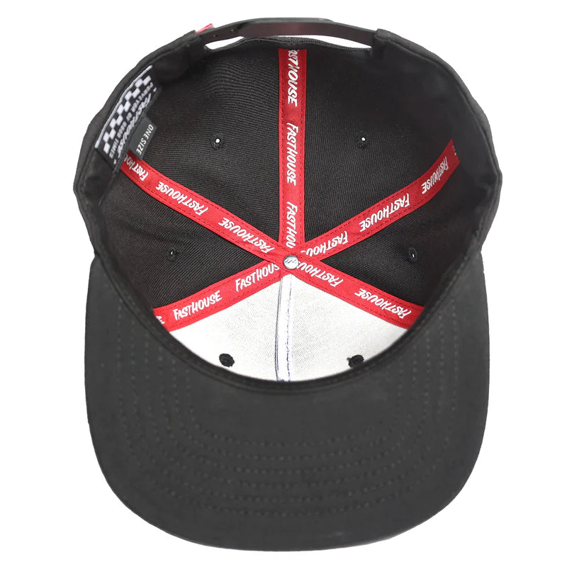 Fasthouse Racing Crew Hat - Black One Size Fits All