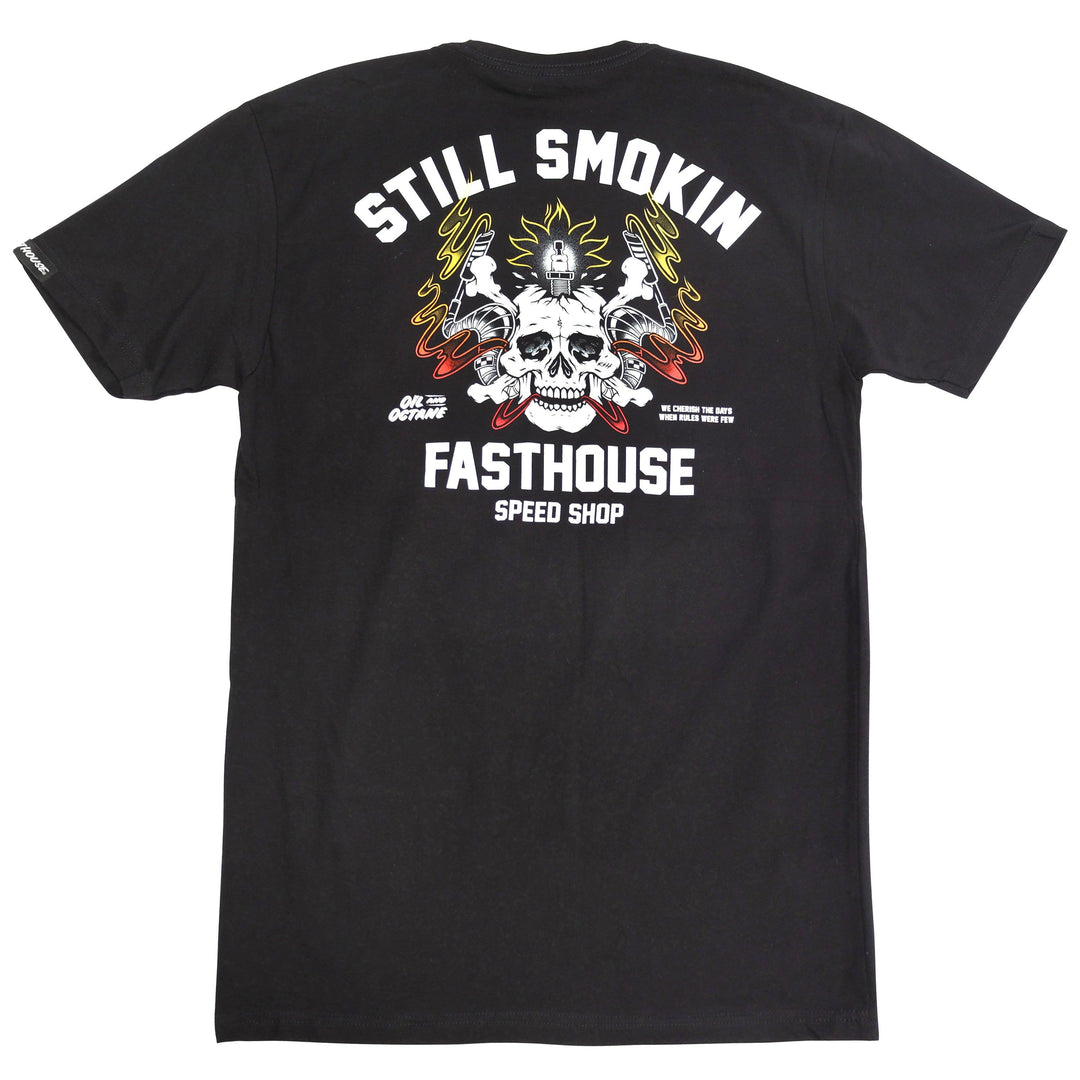 Fasthouse Smoke & Octane Tee - Black