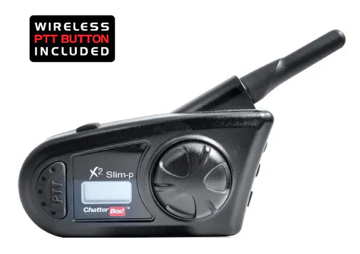 Chatterbox X2 SLIM-P LONG RANGE GMRS/FRS HELMET COMMUNICATOR