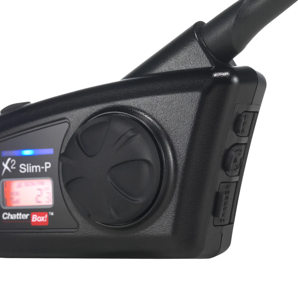Chatterbox X2 SLIM-P LONG RANGE GMRS/FRS HELMET COMMUNICATOR