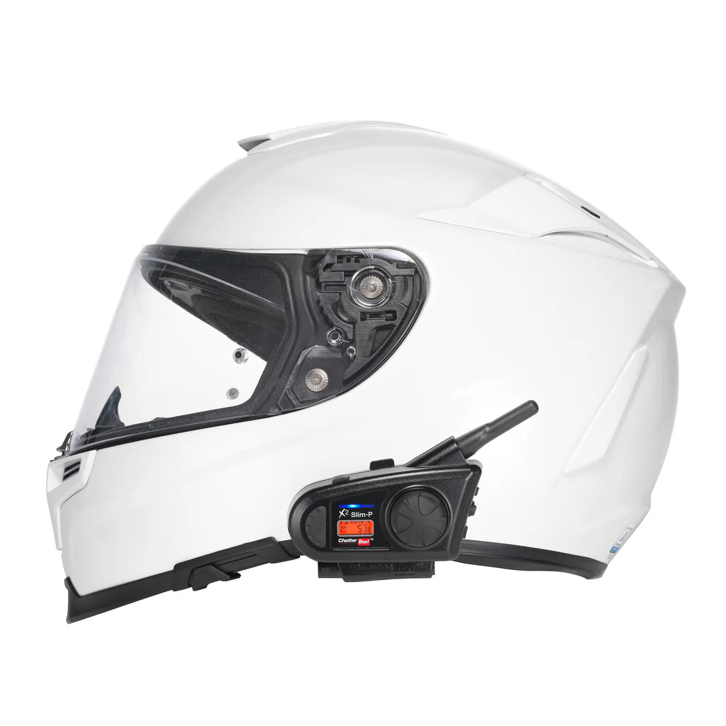chatterbox for motorcycle helmets Chatterbox X2 SLIM-P LONG RANGE GMRS/FRS HELMET COMMUNICATOR
