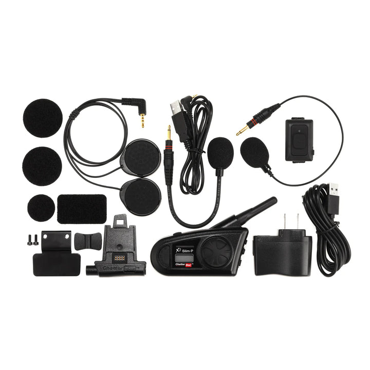 Chatterbox X2 SLIM-P LONG RANGE GMRS/FRS HELMET COMMUNICATOR