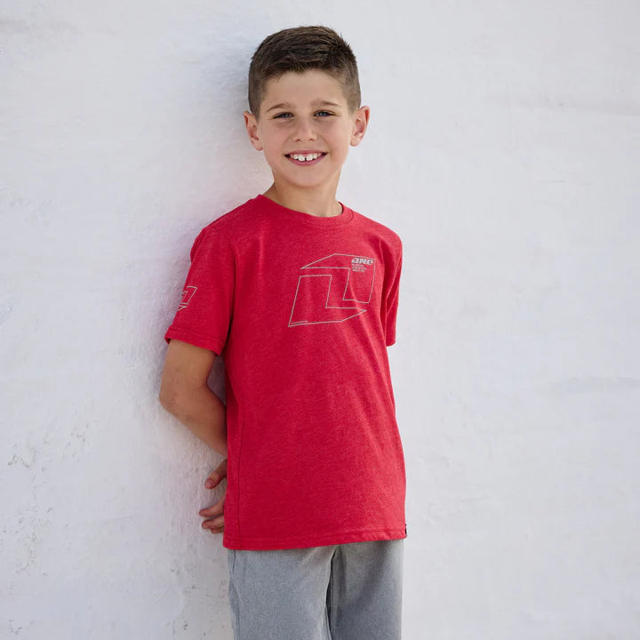 One Industries YOUTH Vector Tee - Cardinal