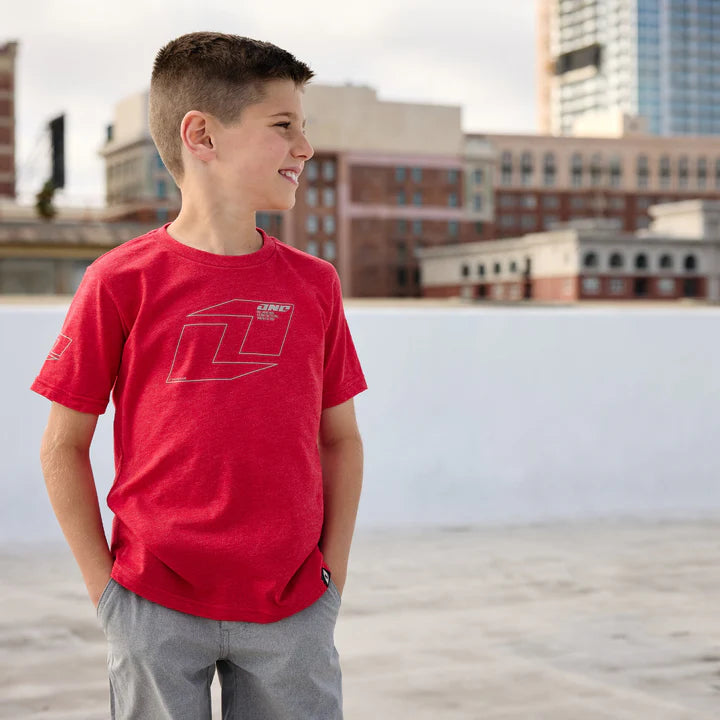 One Industries YOUTH Vector Tee - Cardinal