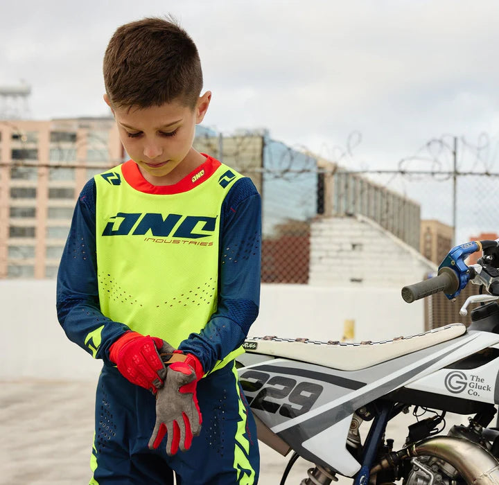 One Industries X-197 Youth Jersey - NEON NAVY
