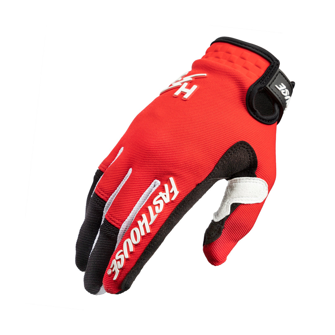 Fasthouse Youth Speed Style Glove - Red/Black
