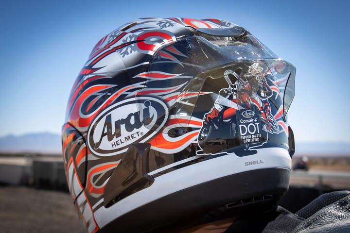 Arai Corsair-X Helmet - Haga GP