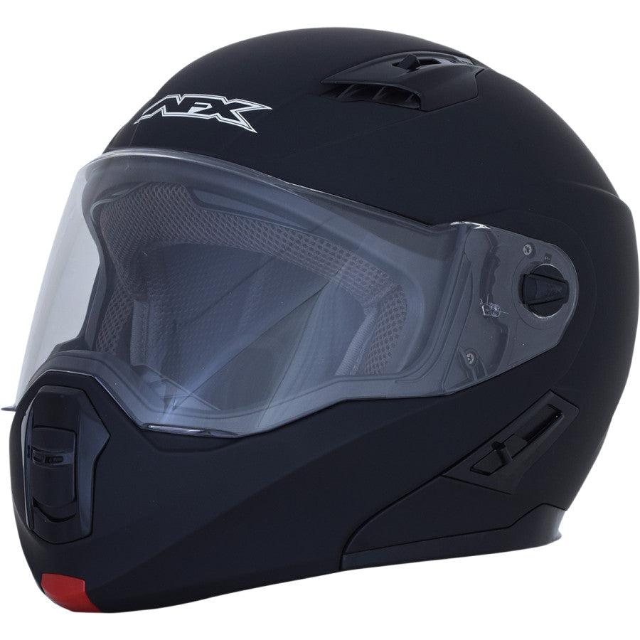 AFX FX-111 Solid Helmet - Matte Black - Motor Psycho Sport