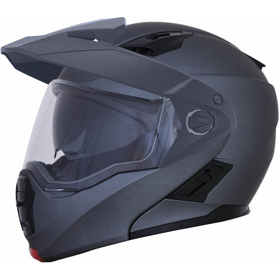 AFX FX-111DS Helmet - Frost Gray - Motor Psycho Sport