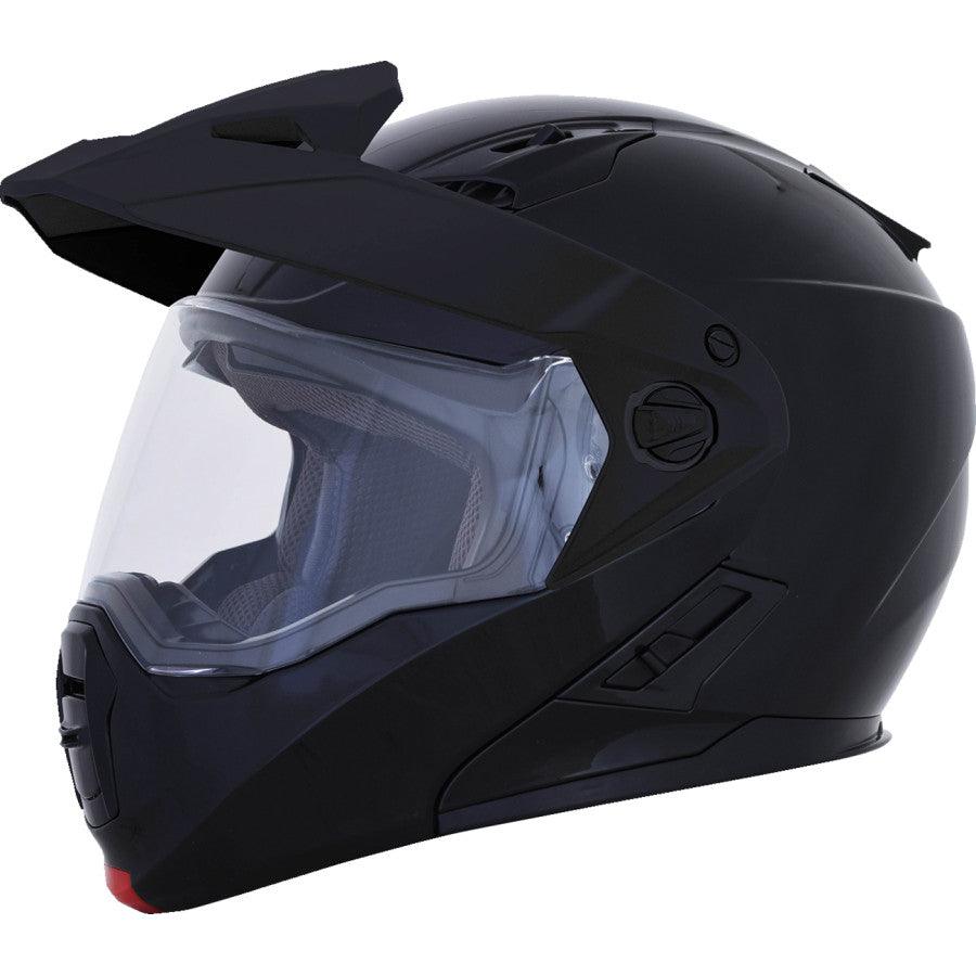 AFX FX-111DS Helmet - Gloss Black - Motor Psycho Sport
