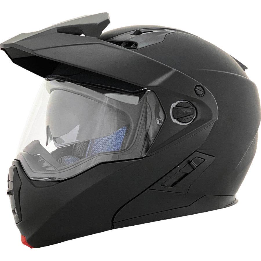 AFX FX-111DS Helmet - Matte Black - Motor Psycho Sport