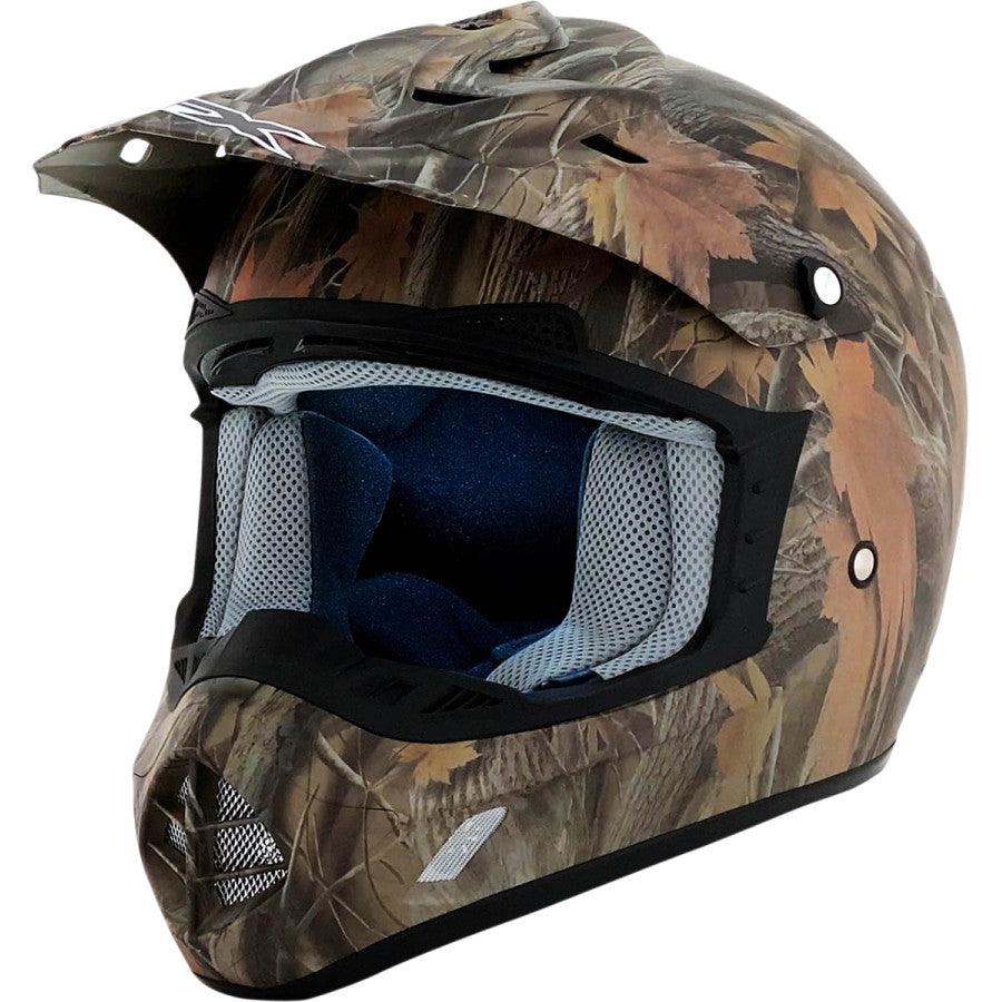 AFX FX-17 Camo Helmet - Brown - Motor Psycho Sport