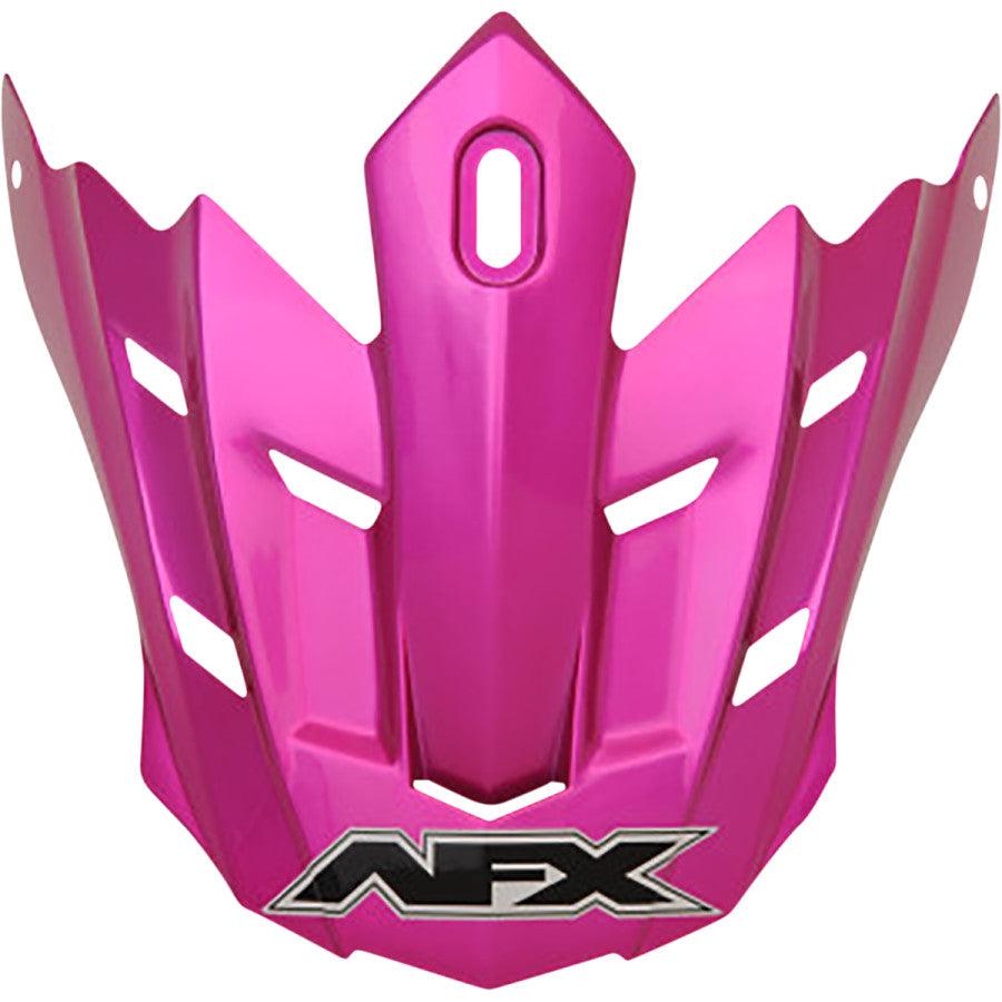 AFX FX-17 Helmet Peak — Solid - Fuchsia - Motor Psycho Sport