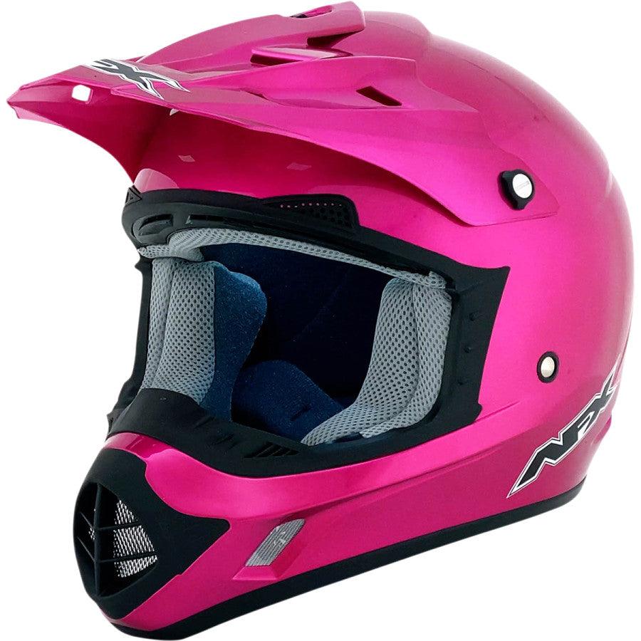 AFX FX-17 Solid Helmet - Fuchsia - Motor Psycho Sport