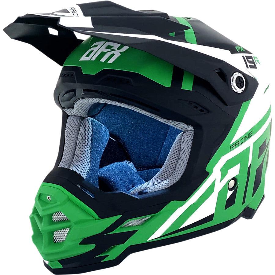 AFX FX-19R Racing Helmet - Matte Green - Motor Psycho Sport