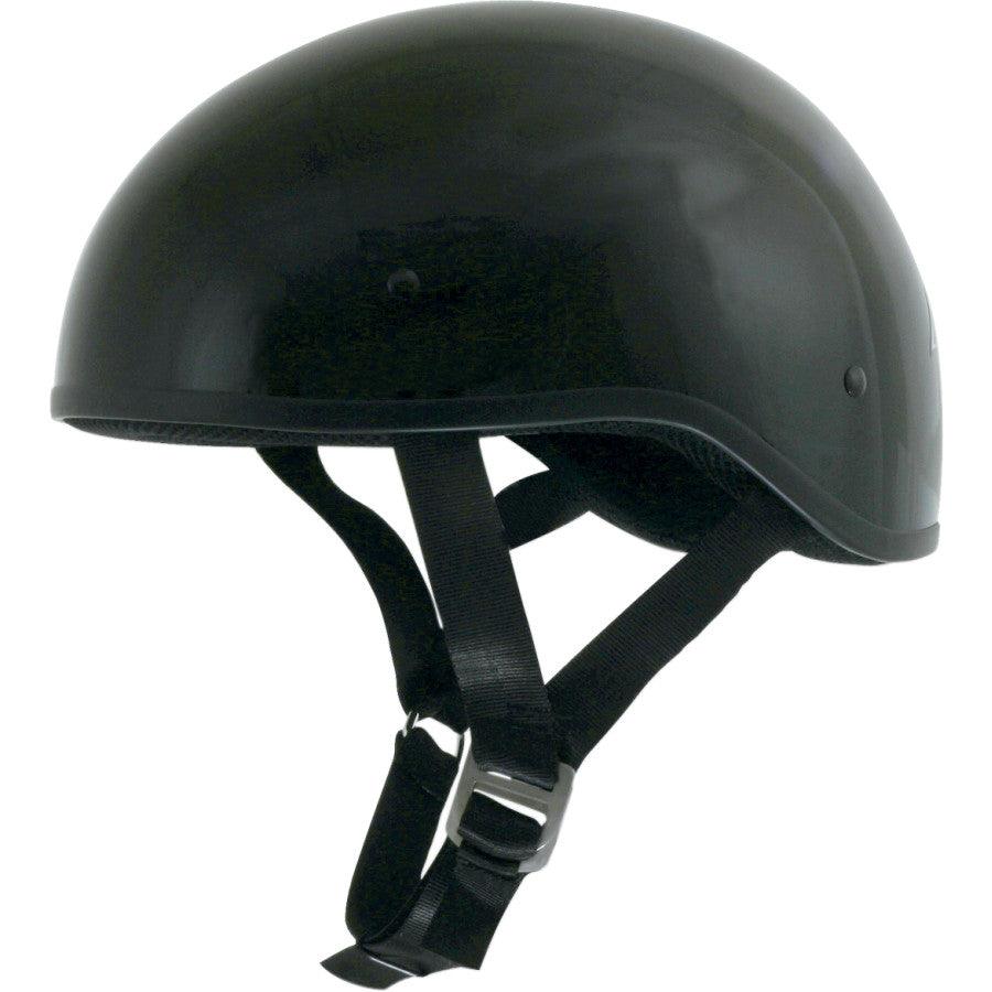 AFX FX-200 Slick Solid Helmet - Gloss Black - Motor Psycho Sport