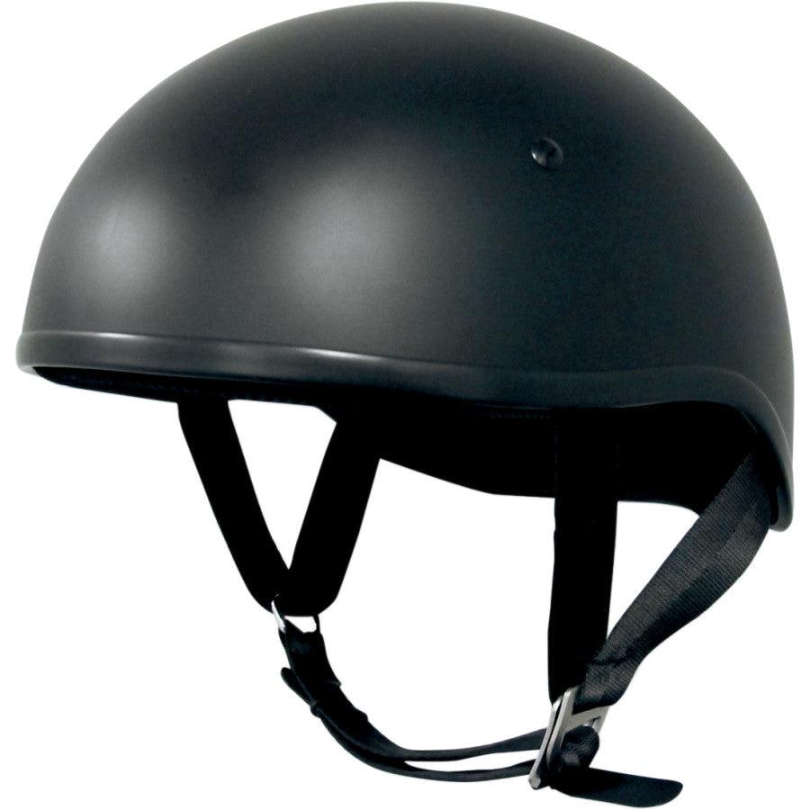 AFX FX-200 Slick Solid Helmet - Matte Black - Motor Psycho Sport