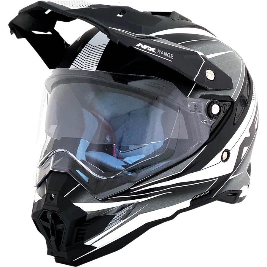 AFX FX-41DS Range Helmet - Matte Black - Motor Psycho Sport