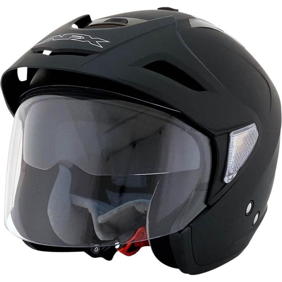 AFX FX-50 Helmet — Solid - Matte Black - Motor Psycho Sport