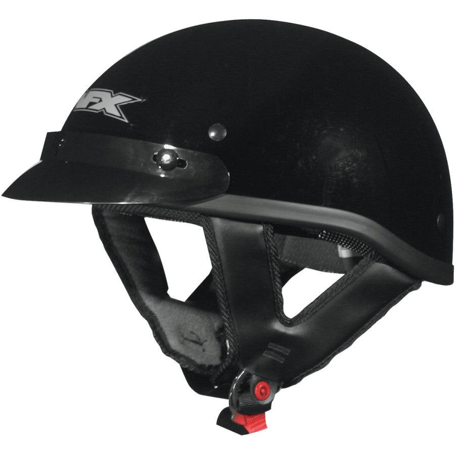 AFX FX-70 Solid Helmet - Gloss Black - Motor Psycho Sport