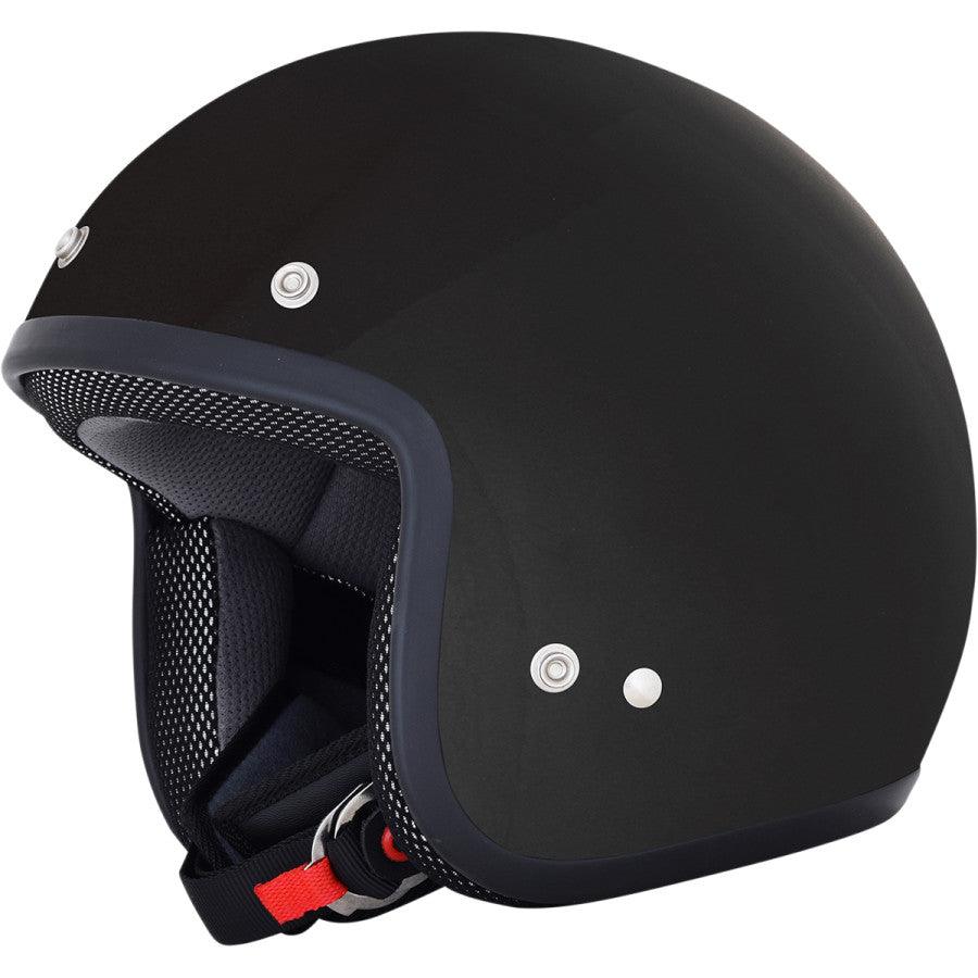 AFX FX-75 Helmet — Solid - Gloss Black - Motor Psycho Sport